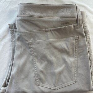 Men's Bonobos Golf Pants – 34x34 Straight Fit - Light Gray
